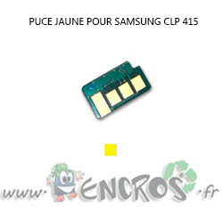 SAMSUNG Puce JAUNE Toner CLP 415