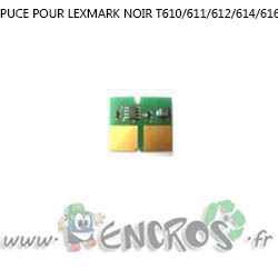 LEXMARK Puce NOIR Toner T610 et plus