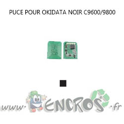 OKIDATA Puce NOIR Toner C9600/9800