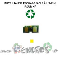 HP Puce Rechargeable Toner Yellow Série L