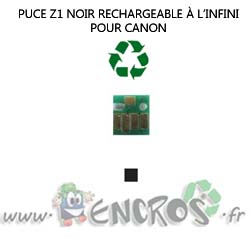 Canon Puce Rechargeable Toner Black Série Z1