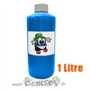 Bouteille 1 Litre EC08 Encre Compatible Lexmark Cyan - visuel 2