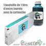 Kit Cartouche Rechargeable HP DESIGNJET 9000S LIGHT CYAN - visuel 2