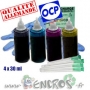 Kit Encre 4x30ML Couleurs universelles pour CANON - visuel 2