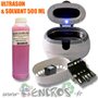 Kit Nettoyeur à Ultrasons + Solvant 500ML - visuel 2