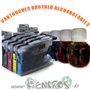 Pack 4 Cartouches Rechargeables BROTHER LC1280 - visuel 2