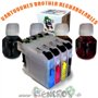 Pack 4 Cartouches Rechargeables BROTHER LC125/129 - visuel 2