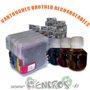 Pack de 4 Cartouches Rechargeables BROTHER LC1100/LC980 - visuel 2