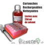 Rechargeables Canon PGI-550 / CLI-551 Nettoyantes Au Solvant Encros - visuel 2