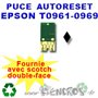 Puce auto-reset Epson Noire T0961 - visuel 2