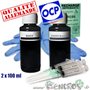 Kit Encre 2x100ML PHOTO NOIR universelle pour CANON - visuel 2