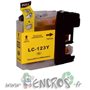 Cartouche Compatible Brother LC123/LC125 Jaune - visuel 2