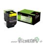 Toner Lexmark 70C20Y0 Jaune capacite simple - visuel 2