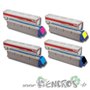 Oki C911DN - Pack Toner Okidata 45536413 à 45536416 - visuel 2