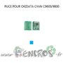OKIDATA Puce CYAN Toner C9600/9800 - visuel 2