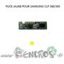 SAMSUNG Puce JAUNE Toner CLP 360/365 - visuel 2