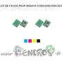 OKIDATA Lot de 4 Puces NOIR+ COULEUR Toner C3300 et plus - visuel 2