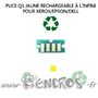 Xerox/Epson/Dell Puce Rechargeable Toner Yellow Série Q1 - visuel 2