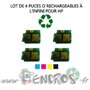 HP Lot de 4 Puces NOIR+ COULEUR Toner Série O - visuel 2