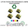 Samsung Lot de 4 Puces NOIR+ COULEUR Toner Série D - visuel 2