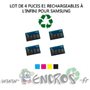 Samsung Lot de 4 Puces NOIR+ COULEUR Toner Série E1 - visuel 2