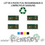 Samsung Lot de 4 Puces NOIR+ COULEUR Toner Série P13L - visuel 2