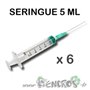 Seringue Pour Remplissage - 5ml x6 - visuel 2