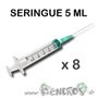 Seringue Pour Remplissage - 5ml x8 - visuel 2