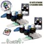Pack X2 kit Encre Couleur LEXMARK 35 - visuel 2